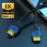 MOSHOU HDMI 2.1 kabel do PS5 RTX 3080 kabel HDMI 8K/60Hz 4K/120Hz 48 gb/s HD Wire 8K do konsoli Xbox serii X RTX3070 Cabo 1